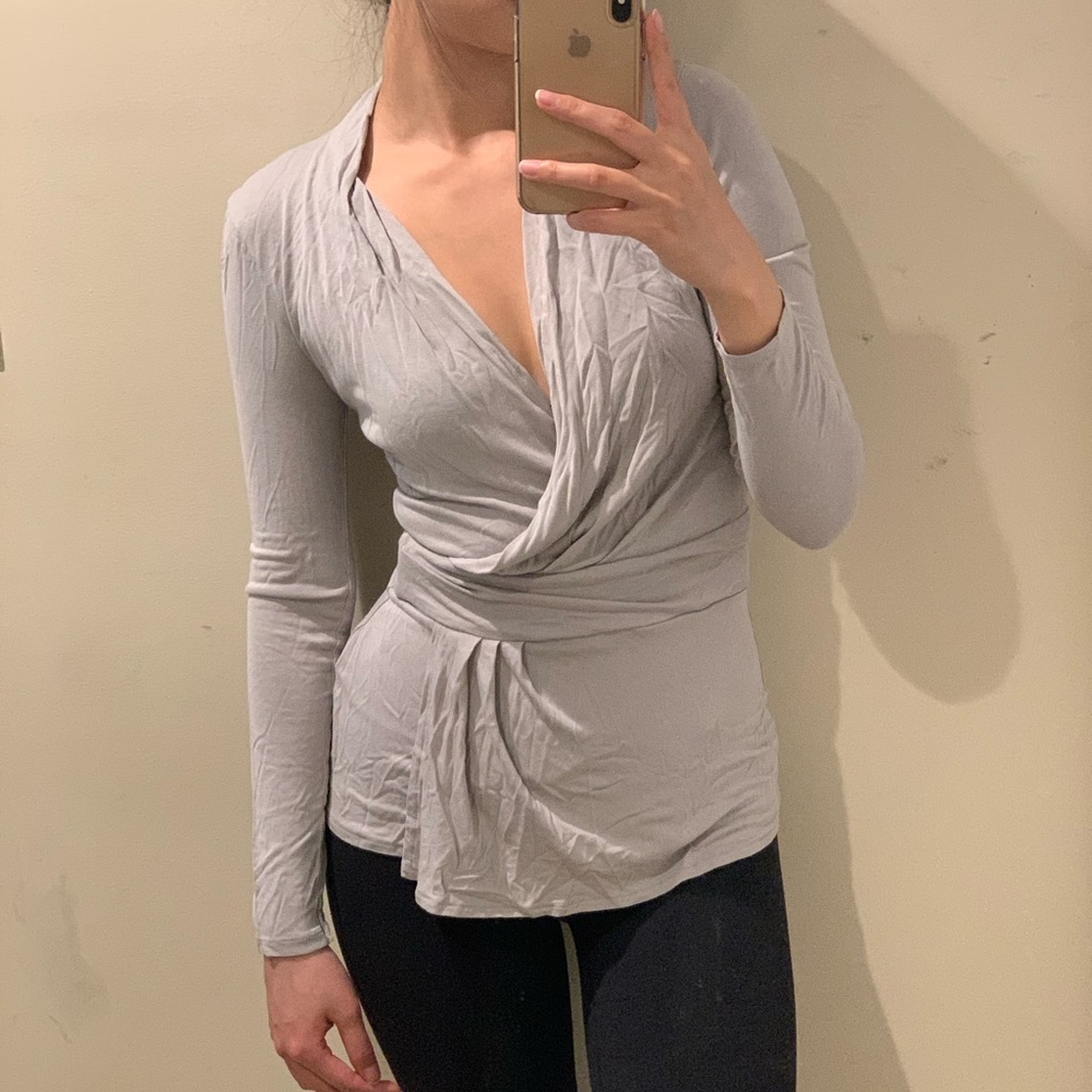 All saints grey top